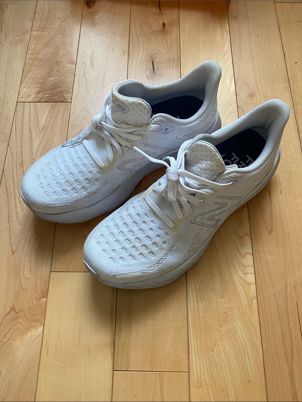 New Balance White Fresh Foam Women's Sneakers